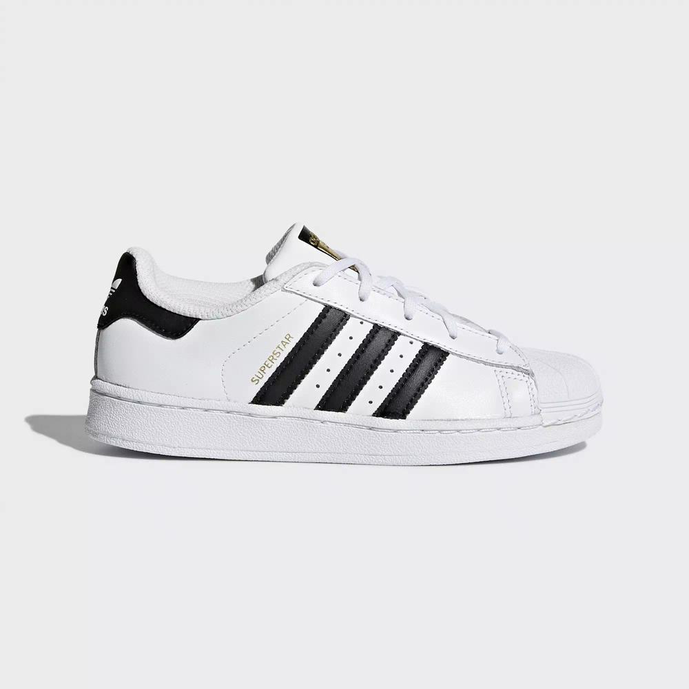Adidas Superstar Foundation Tenis Blancos Para Niña (MX-89943)
